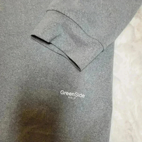 Greenside Golf Gray Long Sleeve Perfomance 1/4 Zip Size XL - Picture 2 of 4